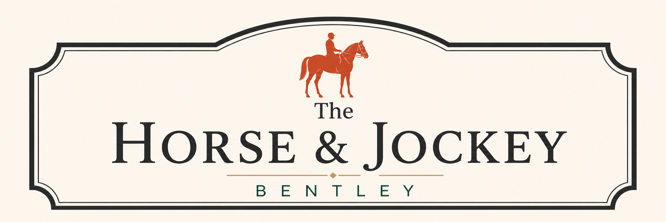 The Horse and Jockey Bentley logo